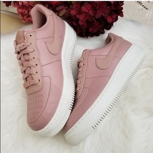 Brand new Nike AF1 upstep particle pink